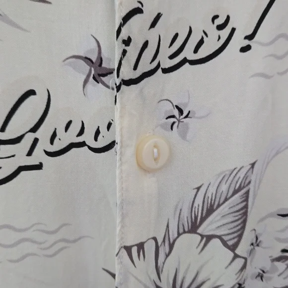 Good Vibes tropical short sleeve shirt - Picture 7 of 12